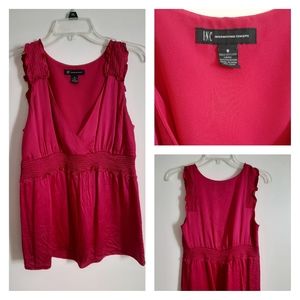 INC hot pink top